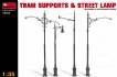 TRAM SUPPORTS & STREET LA