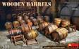 Wooden Barrels 1:35