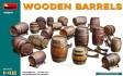 Wooden Barrels 1:48