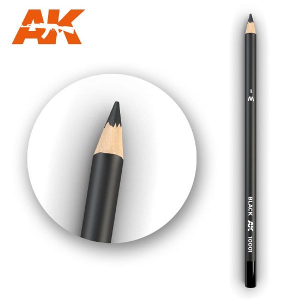 lagerWatercolor Pencil Black (, AK-färg