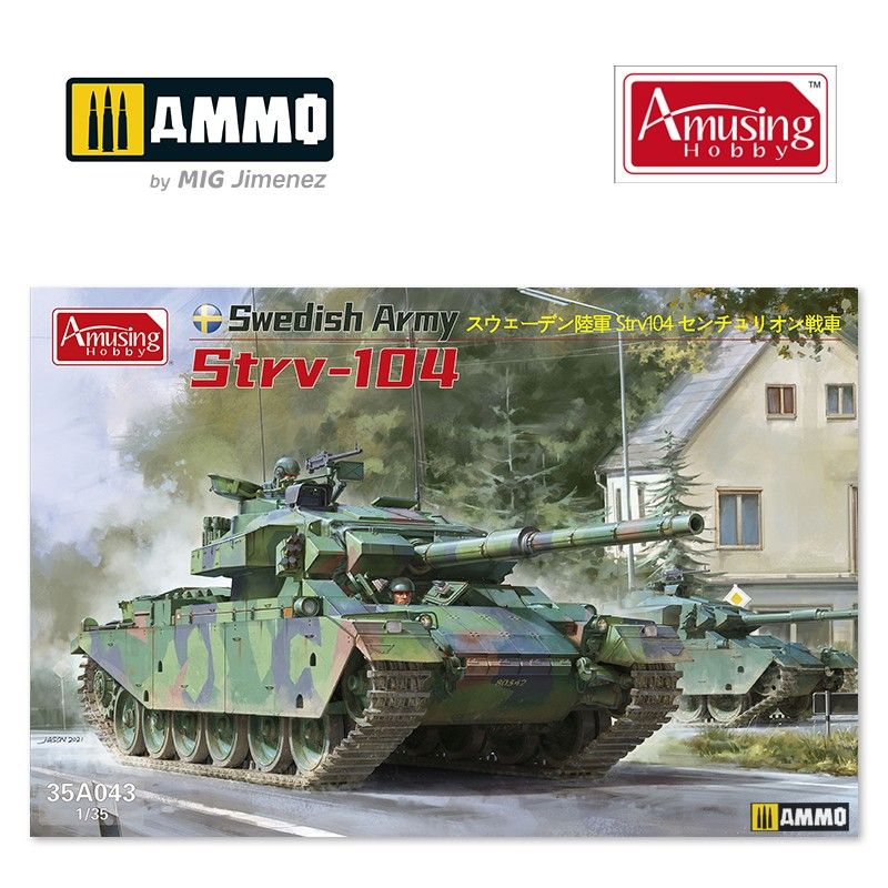 lagerSwedish Army Strv-104, Ammo MIG