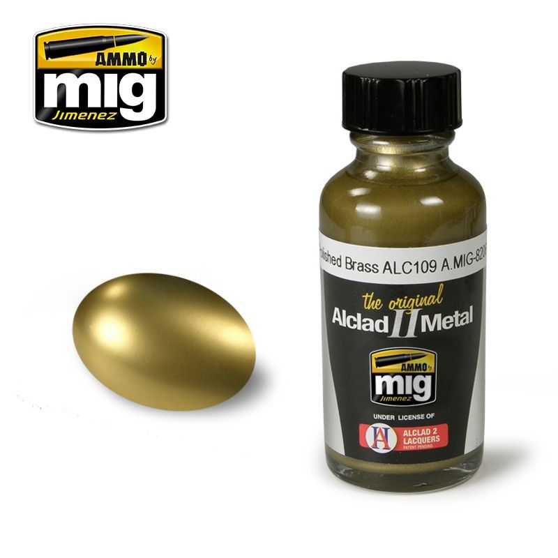lagerPOLISHED BRASS ALC109, Ammo MIG
