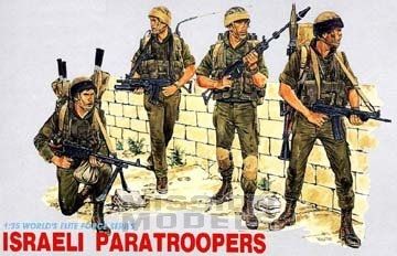 lagerIsraeli Paratroopers, Plastbyggsatser