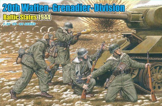 lager20th Waffen Grenadier Div, Plastbyggsatser