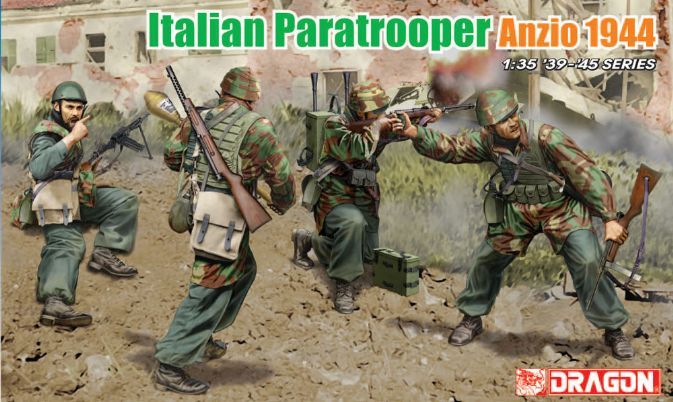 lager1/35 Italian Paratroopers, Plastbyggsatser