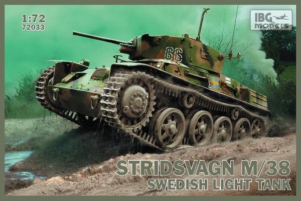 lagerStridsvagn M/38 Swedish , Plastbyggsatser