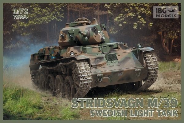 lagerStridvagn M/39 Swedish, Plastbyggsatser