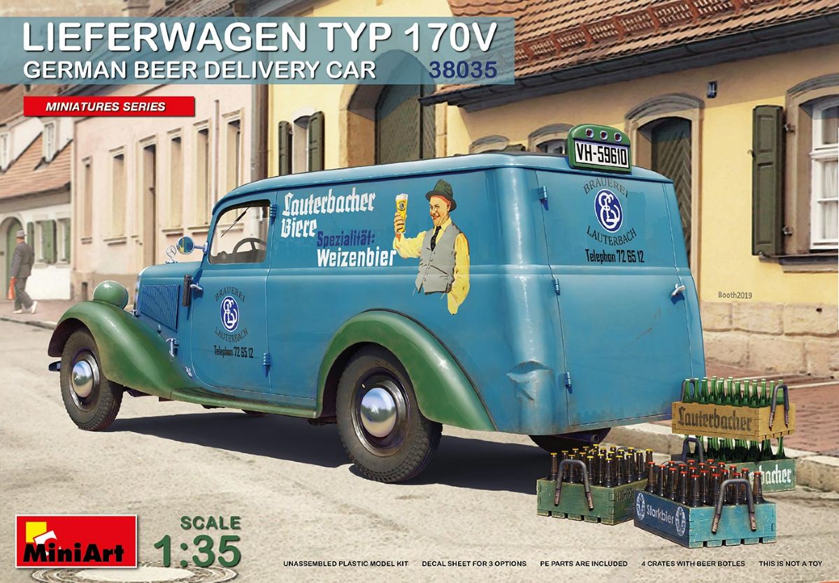 lagerLieferwagen Typ 170V , Plastbyggsatser