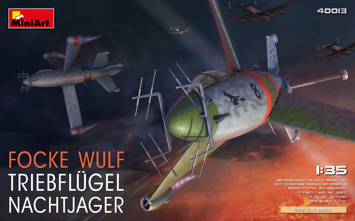 lagerFocke Wulf Triebflugel, Plastbyggsatser