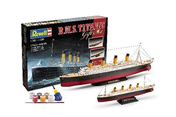 lagerGift Set Titanic 1:1200, Plastbyggsatser