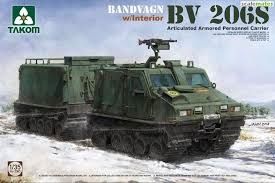 lagerBandvagn BV 206S 1/35, Plastbyggsatser