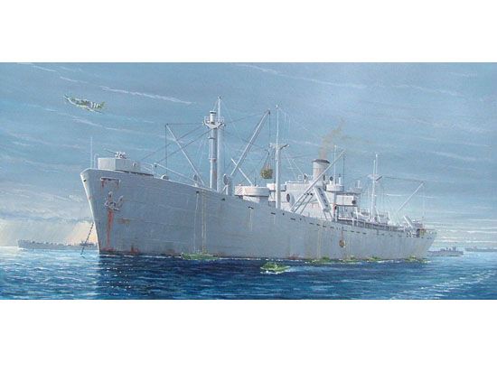 lagerLIBERTY SHIP S.S. 1/350, Plastbyggsatser