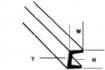 U-profil 3,2mm