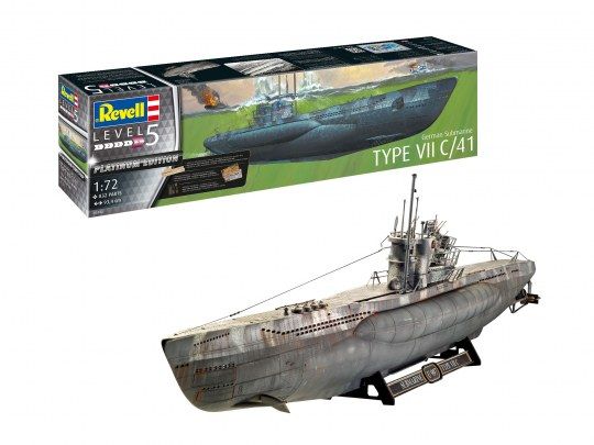lagerGerman Submarine Type VII, Revell