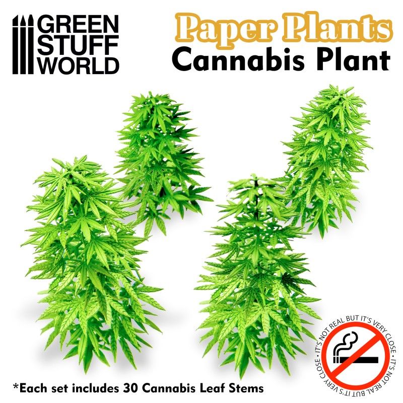 lagerPaper Plants - Cannabis, Green stuff