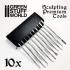 10x Sculpting Tools+Case 