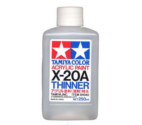 lagerThinner X-20A (250 ml), Tamiya