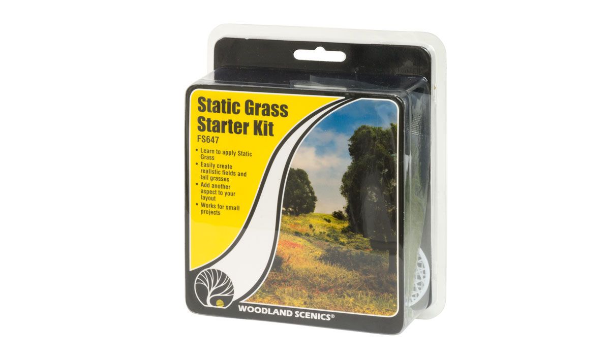lagerStatic Grass Starter Kit, Woodland Scenics